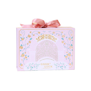 Custom Magnetic Packaging <strong>Box</strong> With Magnet Wedding Clothing <strong>Favor</strong> Gift <strong>Box</strong> With Ribbon Wholesale - Product Image 2