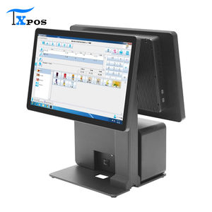 विंडोज 10/11 डुअल स्क्रीन रेस्तरां बिलिंग टर्मिनल के लिए 15.6 इंच 1920 एक्स 1080 इनटेल कोर संचालित ऑल-इन-वन पॉस सिस्टम - Product Image 4