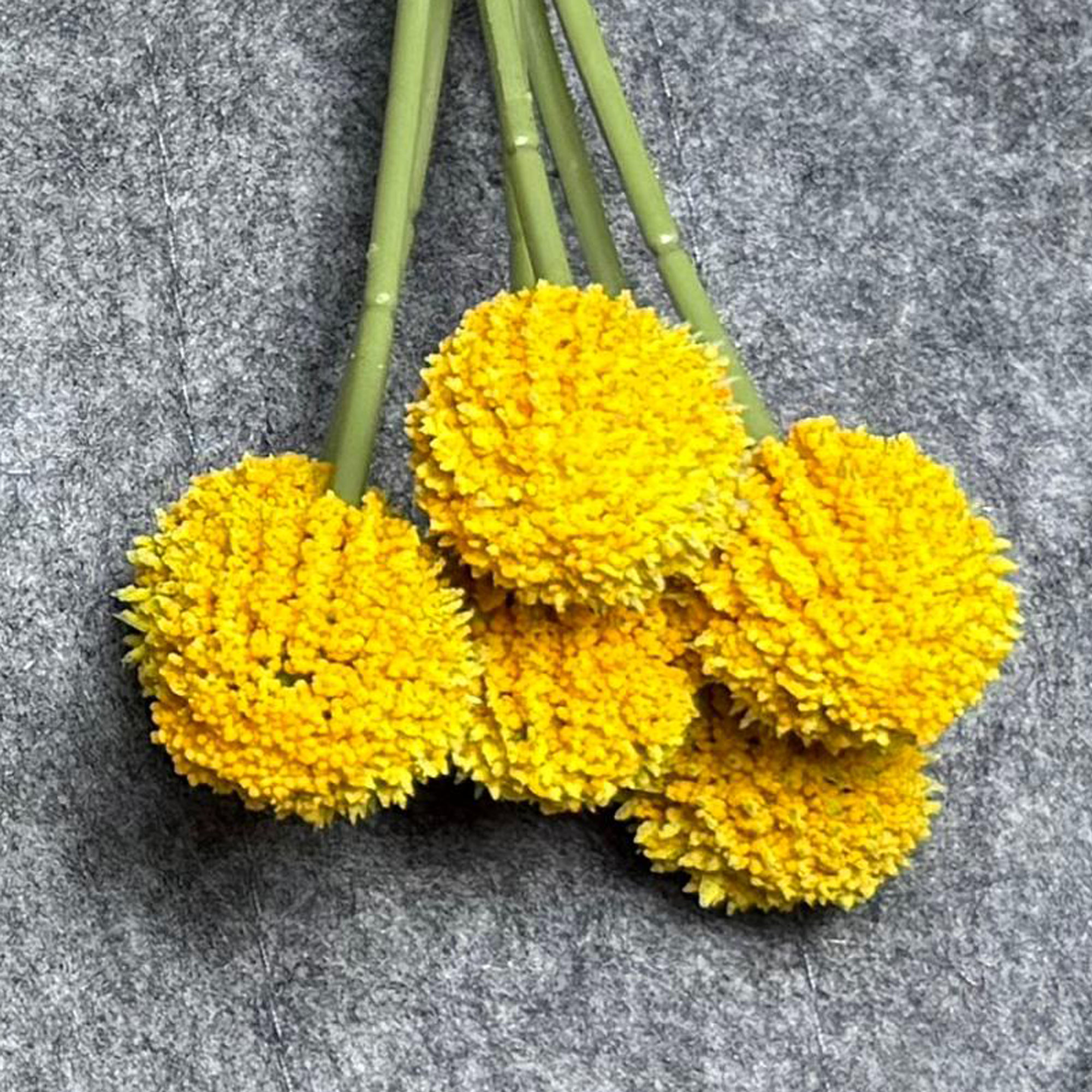 7 Stems 7 heads 62cm MustardYellow