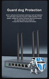 Industrial 4G LTE <strong>Modem</strong> DTU 3G 4G Wireless <strong>Modem</strong> Router <strong>RS232</strong> <strong>RS485</strong> Serial Port 300Mbps LAN Data Rate VPN Firewall Wireless Type - Product Image 4
