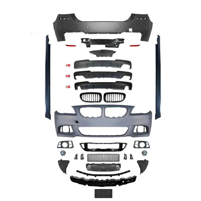 Upgrade MT bodykit per BMW F10 accessori serie 5 2014-2017 kit carrozzeria paraurti anteriore posteriore gonna laterale griglia diffusore posteriore