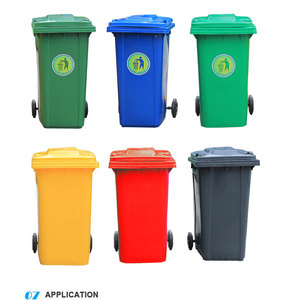 Dumpster <strong>Container</strong> with Wheels and Lid Heavy Duty Large <strong>Garbage</strong> Can Trash <strong>Container</strong> for Patios, Kitchens, Outdoor Entertaining