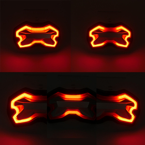 Helmet Warning <strong>Light</strong> Smart USB With Battery Wireless Synchronized With Turn Signal <strong>Lights</strong> - Product Image 3