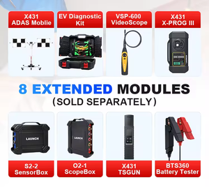LAUNCH X431 PAD VII 7 ELITE X-431 Obd2 ECU Tuning <strong>Programming</strong> Car Scanner Diagnosis Tools Vehicle Diagnostic Machine for Cars - Product Image 6