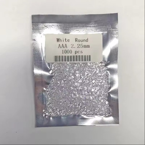 YinZheng 3A in Stock Wholesale 0.8-10MM White Cubic <strong>Zirconia</strong> Round Shape CZ Stone Synthetic Cubic <strong>Zirconia</strong> - Product Image 2