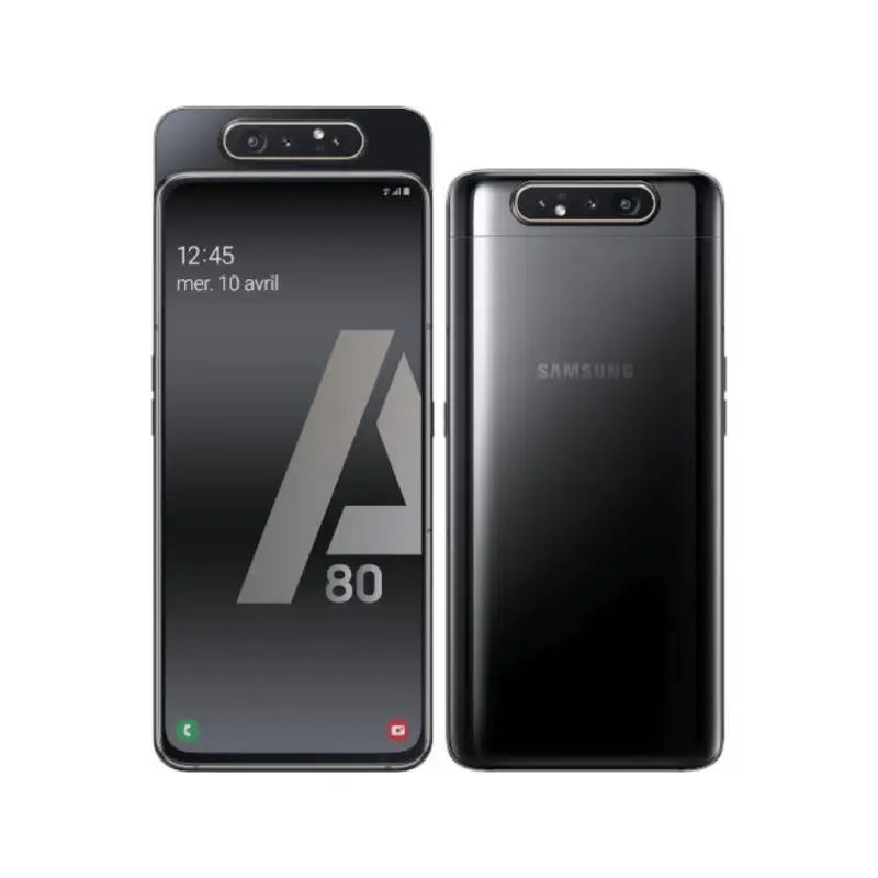 Wholesale celulares original used mobile phones unlock 5G smartphone for Samsung Galaxy A80 Global Version Smart phone 5G