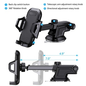 Xe Điện Thoại Di Động Chủ Mạnh Mẽ Dính Hút Một Nhấp Chuột Phát Hành Xe Chủ Bảng Điều Khiển Kính Chắn Gió Xe Điện Thoại Di Động Chủ - Product Image 2