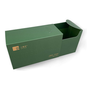 Özel tasarım hediye kutusu ambalaj karton kağıt kırmızı çekmece kutusu - Product Image 6