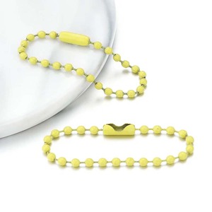 4 inç top zincir, eşleşen bağlayıcı toka ile 2.4mm top zincir boncuk - Product Image 4