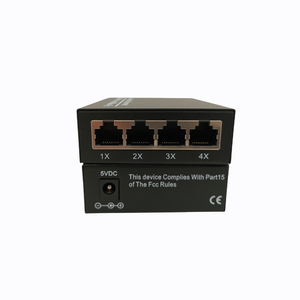 <strong>Ethernet</strong> NetLINK 10/100nm 25KM Sfp Fiber to Rj45 Gigabit Transceiver QoS Function Fiber Media Converter - Product Image 4