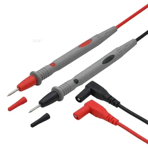 1 çift evrensel prob testi dijital multimetre için Pin talepleri iğne ucu metre çok metre Test kurşun prob tel kalem kablosu 20A - Product Image 6
