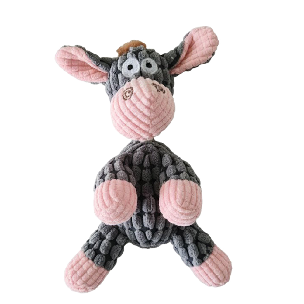 Burro rosa polvoriento