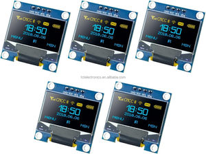 0,96 Zoll OLED I2C IIC-Anzeige modul 12864 128x64 Pixel SSD1306 Mini-selbst leuchtende OLED-Bildschirm platine für Arduin Raspberry Pi