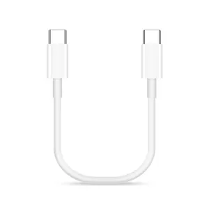 <strong>20cm</strong> Short Type C Cable <strong>USB</strong> C to Type C Fast Data Line for Phone 15 for samsung Cellphone Tablet Charging