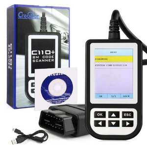 เครื่องสแกนเนอร์รหัส BMW <span class=keywords><strong>C110</strong></span>ผู้สร้างเครื่องมือวินิจฉัยรถยนต์ C 110 plus สำหรับรถ BMW - Product Image 4