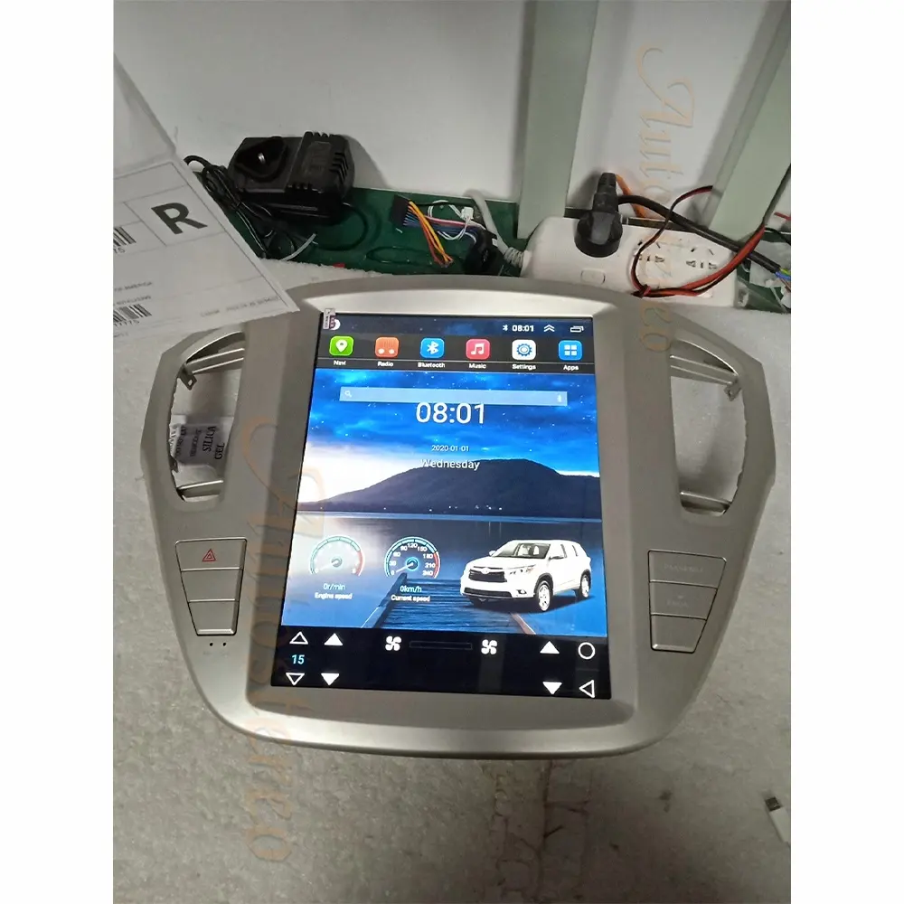 Toyota Kluger/Highlander 2001-2006 oto Stereo Android 10.0 8GB 128G radyo teyp araba GPS navigasyon Carplay multimedya oynatıcı
