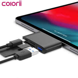 C4A lettore di schede nere 4 In 1 Hub Usb per iphone15 tipo c per carta campione gratuito per telefono Samsung - Product Image 2