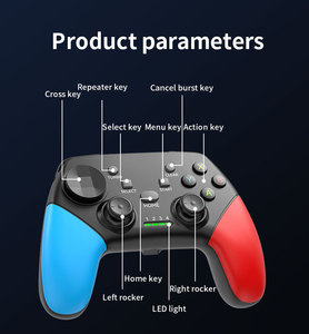 Wireless BT 2.4G Controller di gioco per Switch Pro PC Android IOS Tablet Smart TV Gamepad Joystick di controllo con vibrazione - Product Image 5