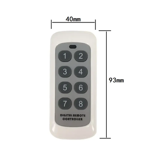 HF-Sender und-Empfänger 433MHz 8-Tasten-Fernbedienung Fernbedienung HF 433 Universal fernbedienung - Product Image 3