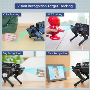 Jetson Nano ROSオープンソースPythonプログラミング教育ロボティクキットを搭載したROSPug四脚ロボット犬 - Product Image 5