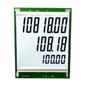 Display LCD su ordinazione dell'erogatore dell'olio dello schermo della macchina del combustibile 664 776 886 4 5 6 12 20 22 cifre grande Display LCD a 7 segmenti per l'erogatore dell'olio - Product Image 6
