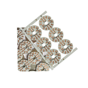 Led ışık <span class=keywords><strong>pcb</strong></span> baskı devre alüminyum substrat boş devre özel yuvarlak LED ampul lamba çıplak <span class=keywords><strong>PCB</strong></span> kartı - Product Image 2