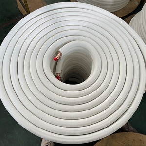 エアコン接続パイプ50ft <span class=keywords><strong>1</strong></span>/4 <span class=keywords><strong>1</strong></span>/2銅チューブラインセット空気状態部品