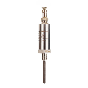 Sensor de temperatura solar PT100 RTD con salida 4-20mA y RS485 Pantalla digital Transmisor industrial integrado - Product Image 1