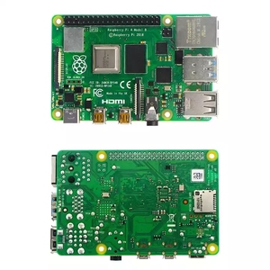 Ahududu Pi 4 kiti 2GB 4GB 8GB RAM + WIFI akıllı USB kablosu + akrilik kılıf + güç kaynağı + ısı yutucular ahududu Pi için 4 Model B