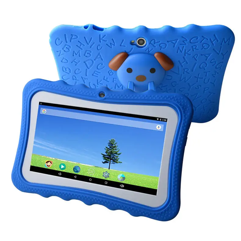 Tableta educativa de dibujo para niños, Tablet de 7 pulgadas con Wifi, Android 4,4, el mejor regalo para Navidad, venta al por mayor