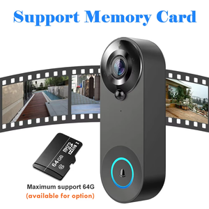 Nueva llegada W3 Smart Video intercomunicador timbre Cámara 1080P WiFi Video CCTV bidireccional Audio Visual timbre de puerta Monitor de Control remoto