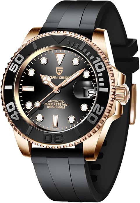 Rubber Gold Black