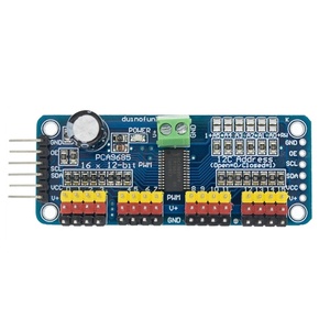 PCA9685PW 16-Channel 12-Bit PWM Servo Shield Driver I2C Interface Module High Precision for <strong>Raspberry</strong> <strong>Pi</strong> for Servo <strong>Control</strong>