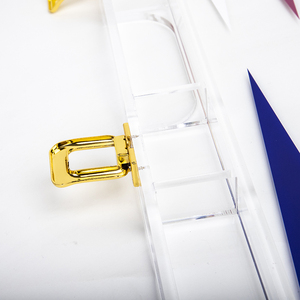 Acrylic backgammon thiết lập với hộp lưu trữ xách tay lucite Hội Đồng Quản trị trò chơi cổ điển bàn trò chơi thanh lịch trang trí nội thất du lịch giải trí - Product Image 4