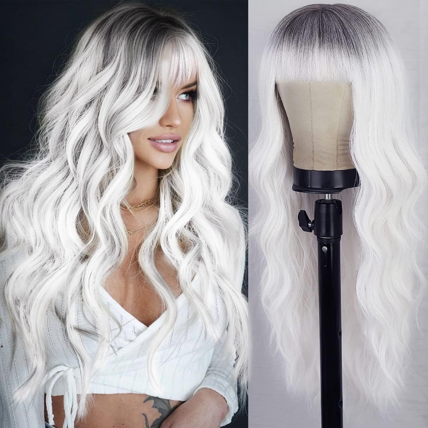 gradient pure white