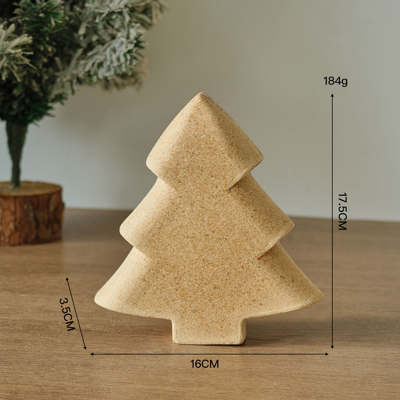 Medium-sized flat Christmas tree blank