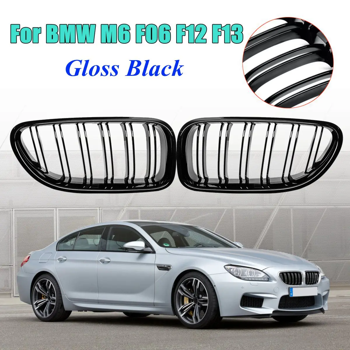 Noir brillant 2 lattes