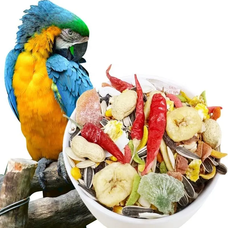 Ração para papagaios para pássaros a granel Alimentos para papagaios para pássaros 10kg