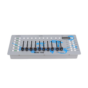 Nuovo Mini palco luci di controllo Dmx Controller 192 Console di illuminazione portatile per DJ Stage Light Party Dmx Controller - Product Image 1