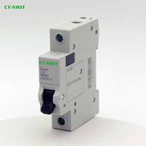 Disyuntor en miniatura Easy 9 1P 6A 10A 16A 20A 25A 32A 63A MCB Disyuntor de control de iluminación montado en riel 2P 3P 4P - Product Image 3