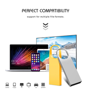 迷你8gb u盘驱动器32gb防水金属设计USB 2.0接口促销礼品钥匙内存存储 - Product Image 6