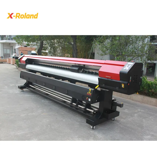 Cabezal de duelo Industrial, máquina de impresión de inyección de tinta/UV/sublimación, 10 pies, DX5/DX7/I3200/XP600