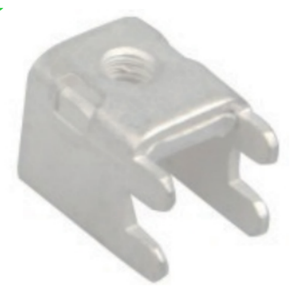 6.3x 9.8mm高精度4ピンヘッダー強化80AブラスティンコンションM4端子ねじ端子ブロック - Product Image 1