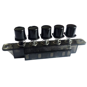 Ac 250v für au/4a palette küche haube 5 runde <span class=keywords><strong>push</strong></span>-tasten positionen 4-verriegelung 1-reset klavier typ tastatur schalter
