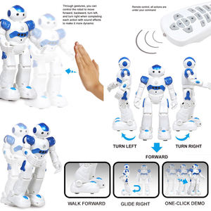 Robot Educativo inteligente con control remoto para niños, cantar y bailar con función de juguete de Robot Educativo, detección de gestos, aprendizaje inteligente - Product Image 6