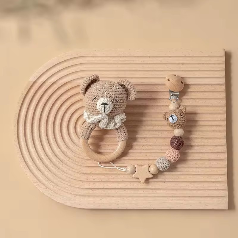 Ensemble hochet ours