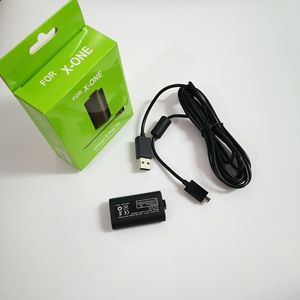 GoodCrane ชุดแบตเตอรี่ 600mAh เต็มรูปแบบพร้อมตัวควบคุมสายเคเบิลยาว 2.75 เมตรชุดแบตเตอรี่ 2 ใน 1 สําหรับ Xbox One - Product Image 6
