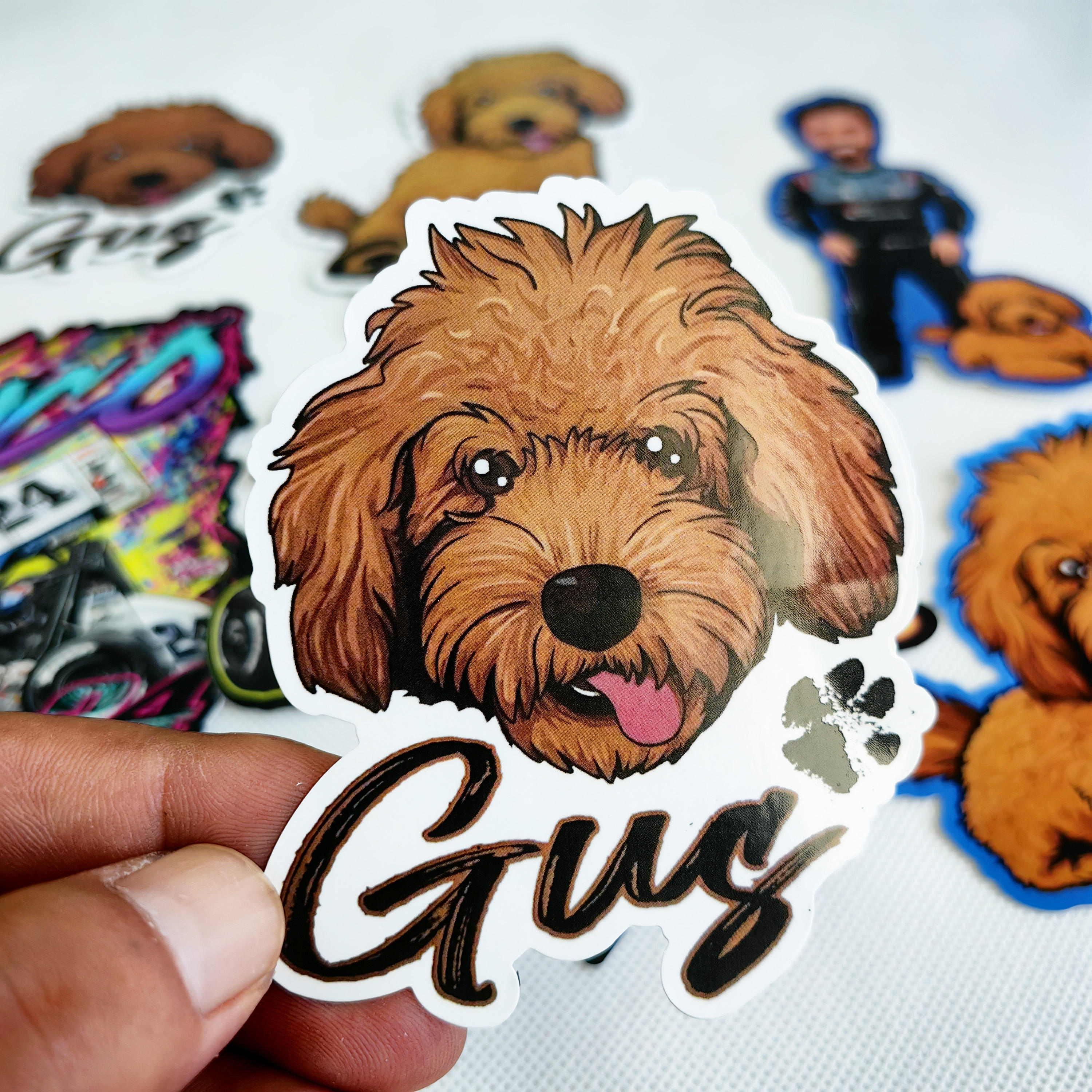 die cut vinyl sticker example1
