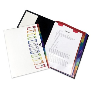 12分区文件扩充文件夹分类书文件收纳袋文件收纳器 - Product Image 3