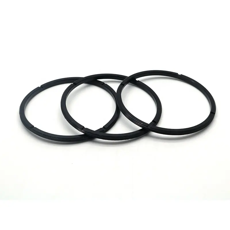 Odm Precisie Cnc Machinale Freesbewerking Abs Plastic Nylon Rubber Pad Ring Cnc Custom Deel